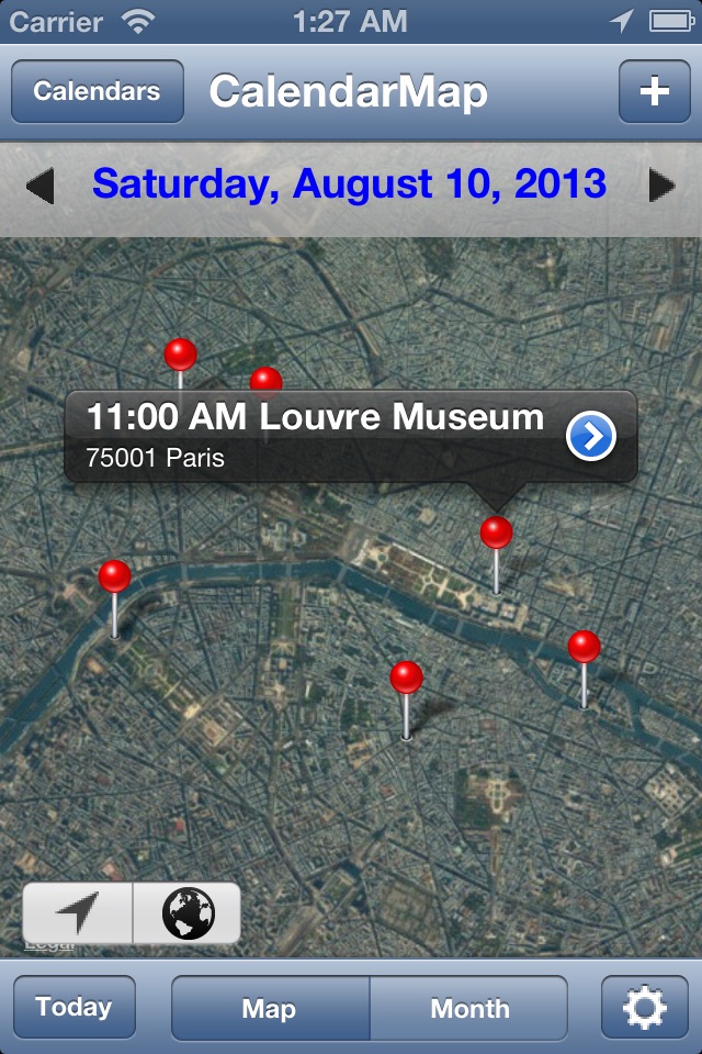 CalendarMap screenshot 3