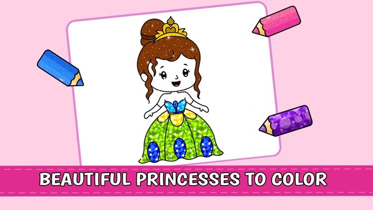 Princess Coloring Book & Games