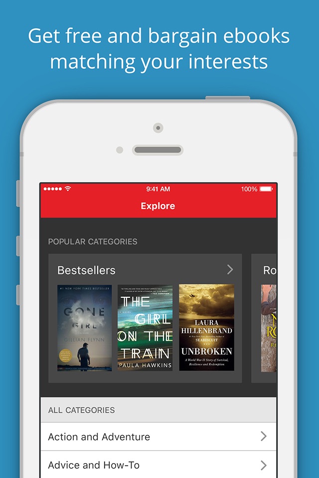 BookBub screenshot 2