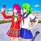 In this Sakura High school girl simulator these boys and girls are the smartest, and cunning high school students you will have ever seen in Japanese school games 2021, in the anime girl high school where everyone is working hard to get good grades in the exams 