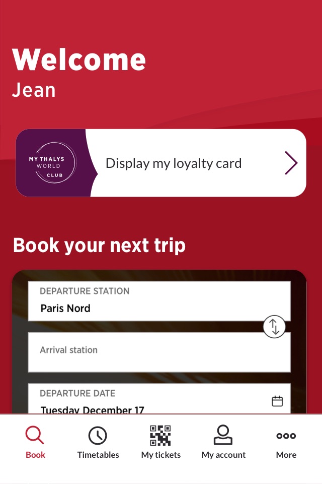 Thalys - International trains screenshot 3
