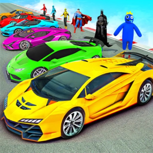 Superhero Stunts Car Games