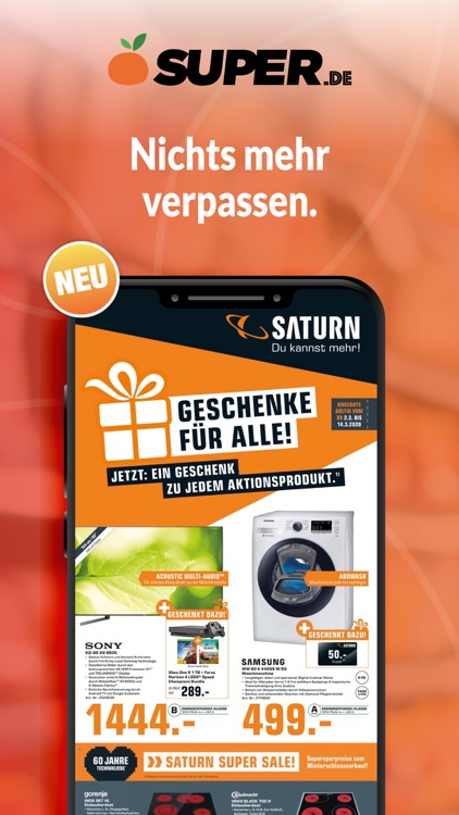 Super! Deals und Einkaufsliste