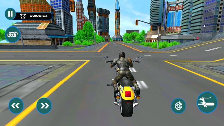 Furious City Moto Bike Rider screenshot-3