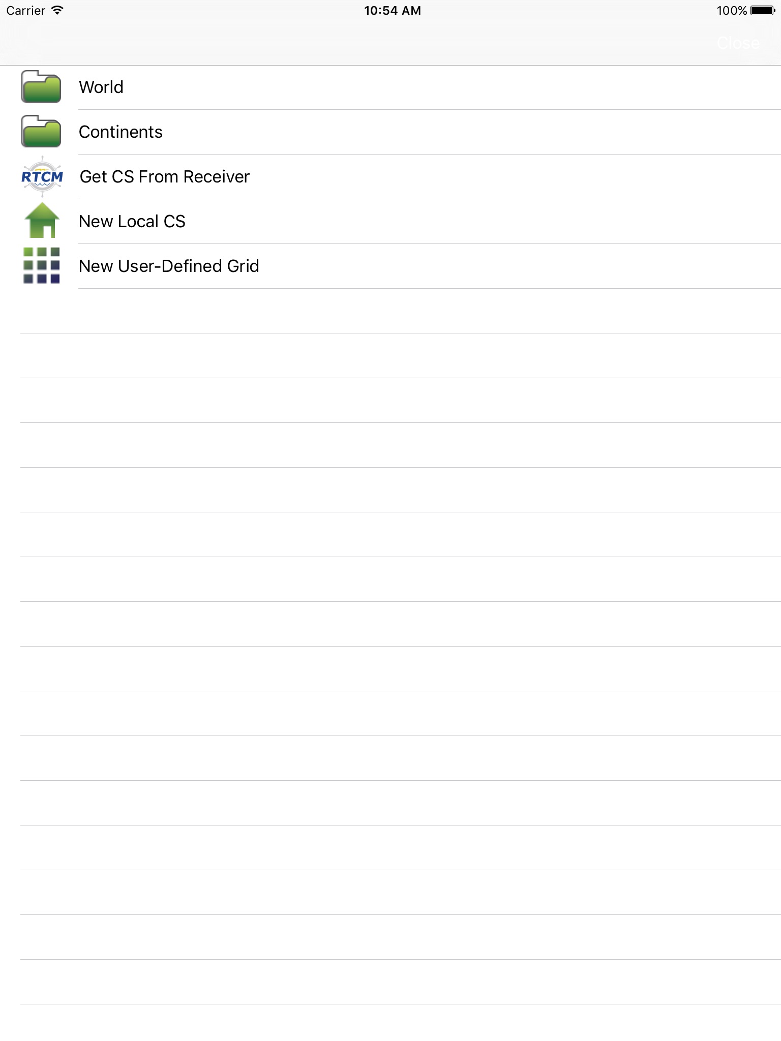 JAVAD Mobile Tools Authorised screenshot 3
