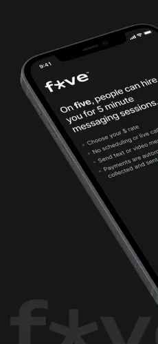 Screenshot 1 five – five minute messenger iphone