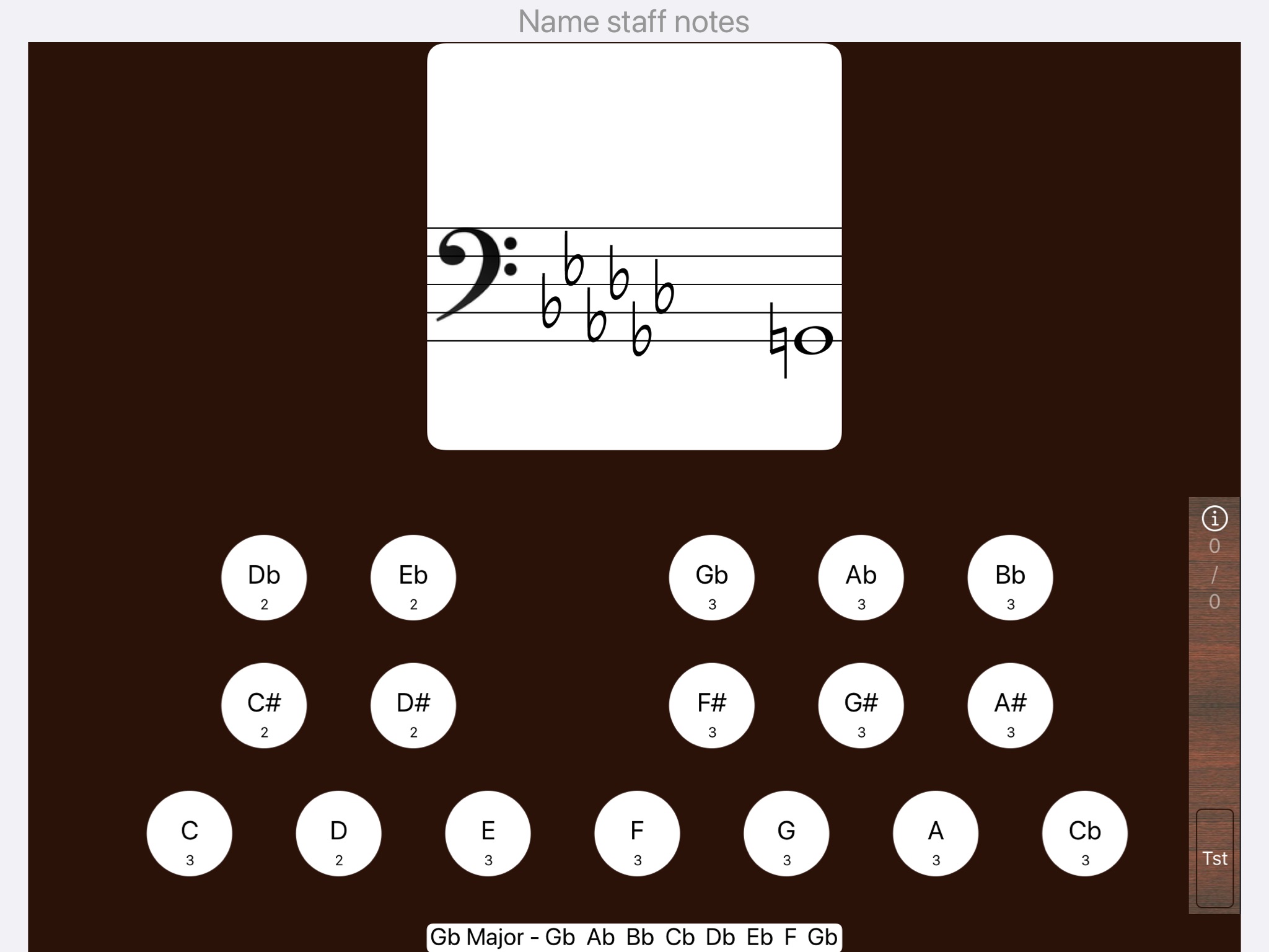 Bass Sight Reading Trainer screenshot 3