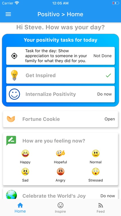 Positivo - The Positivity App