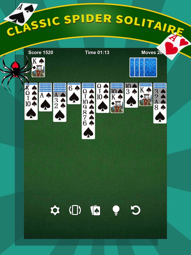 [Updated] Spider Solitaire * Card Game for iPhone / iPad, Windows PC ...