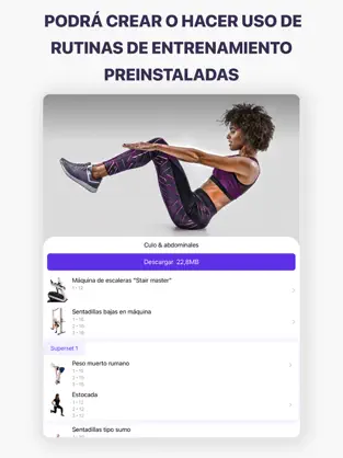 Imágen 4 Fitness Entrenamiento Objetivo iphone