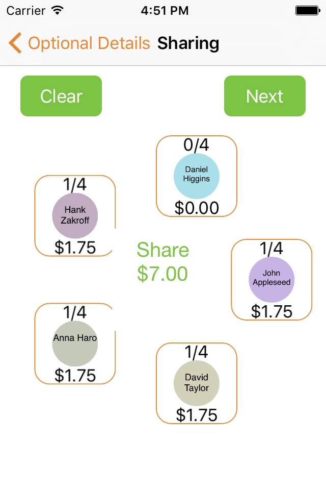 My Slice Bill Splitting screenshot 4