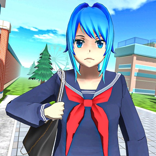 日本动画片高的学校女孩们sim卡3D