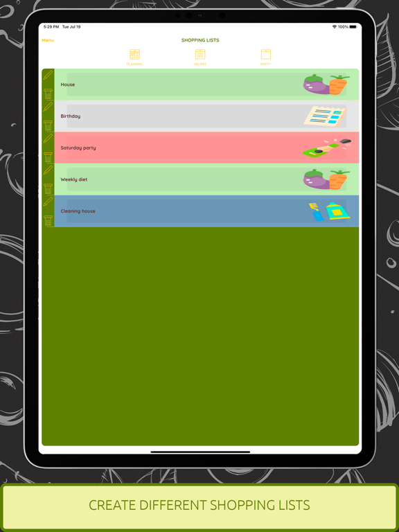 SiChef - Menu planner screenshot 3