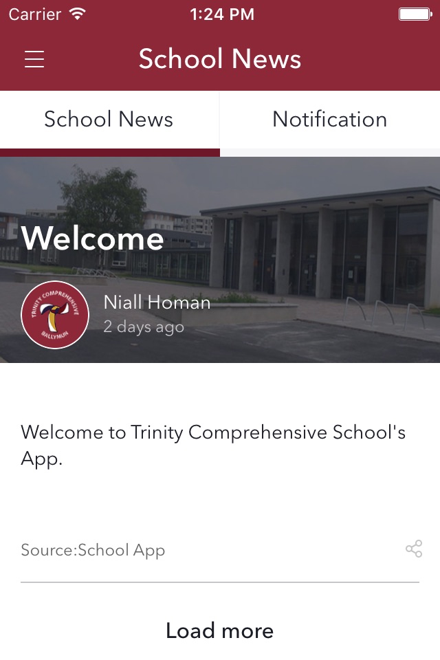 Trinity Comprehensive School screenshot 2