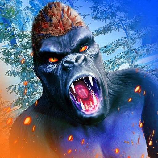 Wild Forest Gorilla Attack iOS App