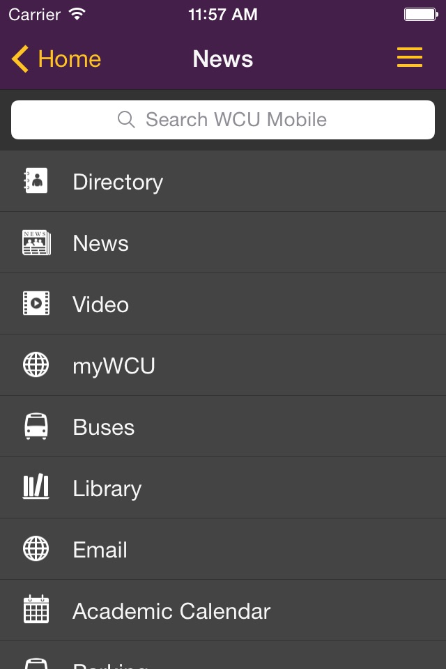 WCU Mobile screenshot 3