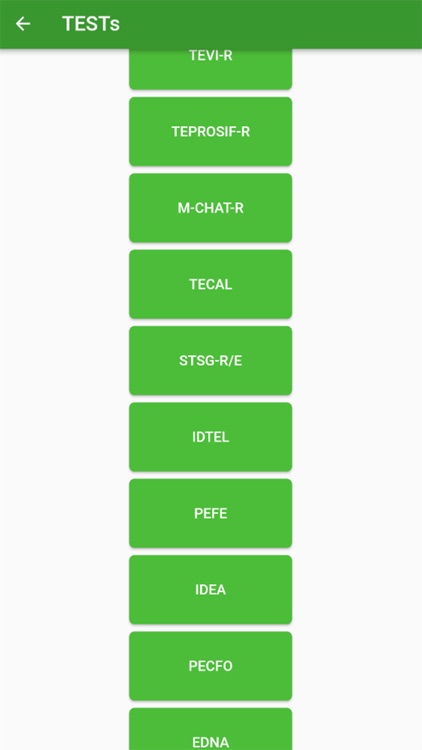 FAINCHAPP Informes Pruebas