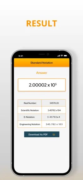 Game screenshot Standard Notation Calculator hack