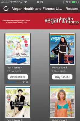 Game screenshot Vegan Health & Fitness Mag mod apk