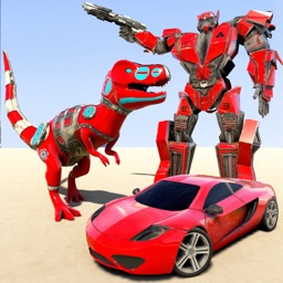 Transform Dino Robot Car Game