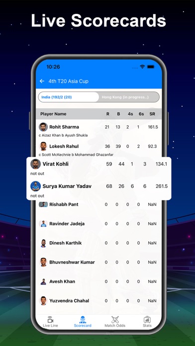 Live Cricket TV: Cricket Score screenshot 4