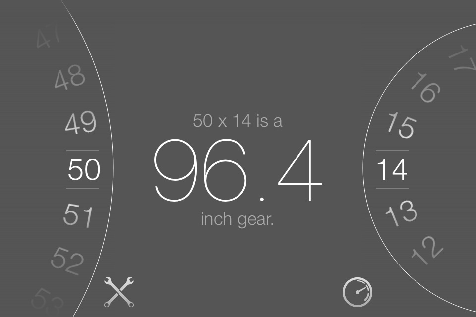 Track Gear Calculator screenshot 2