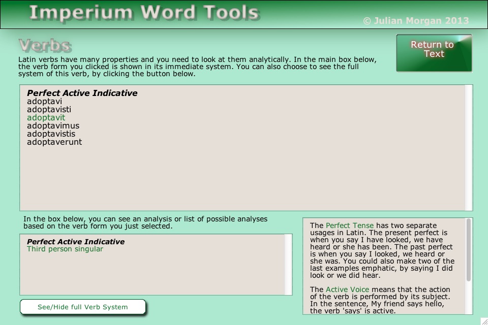 Imperium Word Tools screenshot 2