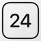 24 Points is a puzzle card game where players try to use four integers and addition, subtraction, multiplication, and division to get the number 24