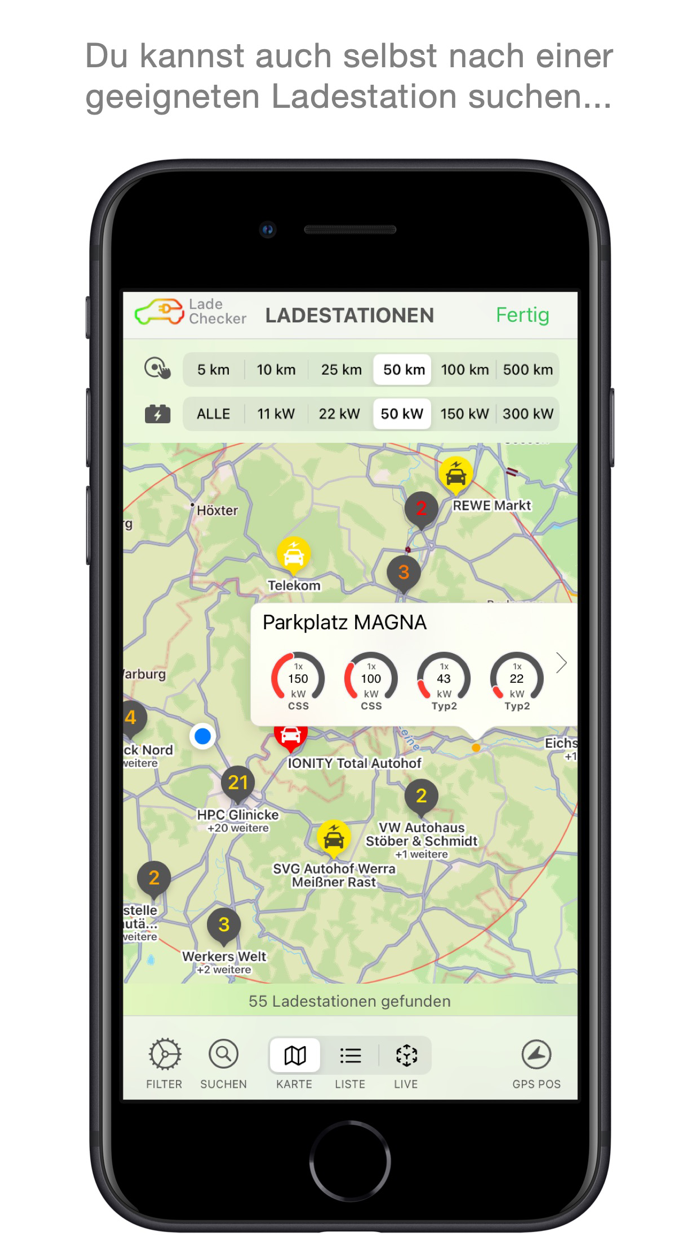 LadeChecker für dein E-Auto