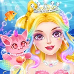 マーメイドプリンセスドレスアップ美容ゲーム
