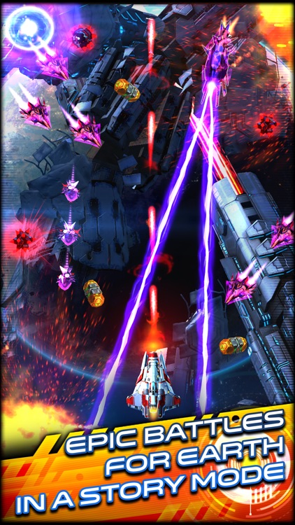 Space Galaxy Warrior Shooter screenshot-0