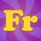 Icon French language for kids