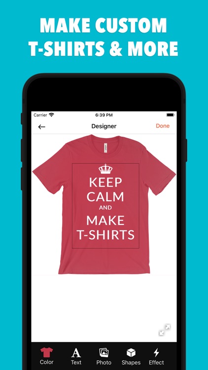 T shirt design outlet app