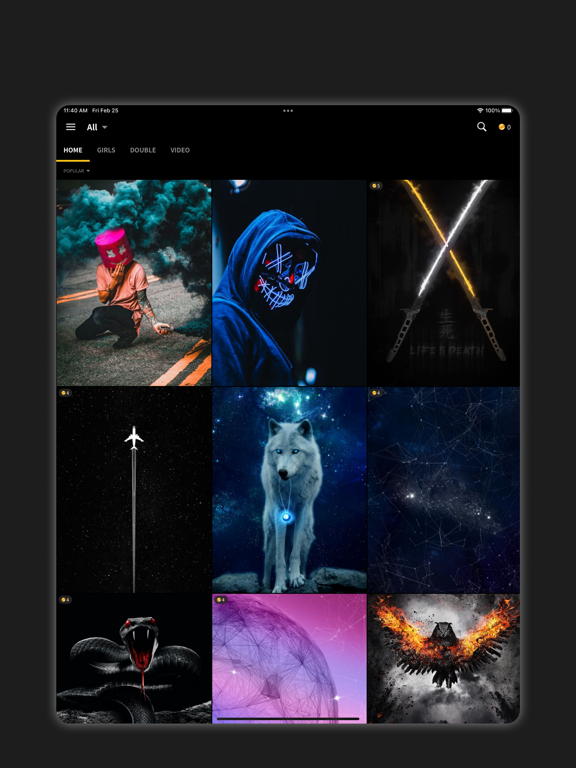 Screenshot #6 pour 4D Wallpapers - HQ Arts