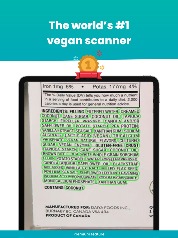 Vegan Scanner - WhatsVegan screenshot 2