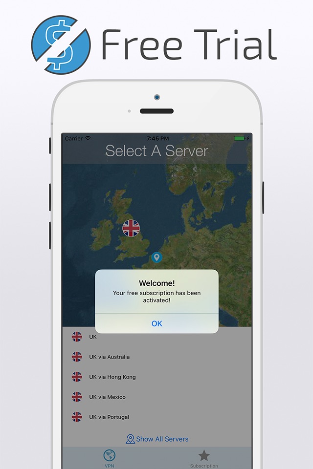 UK VPN: Fast Unlimited Streams screenshot 3
