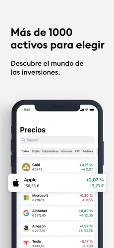 Imágen 3 Bitpanda: Invierte en Bitcoin iphone