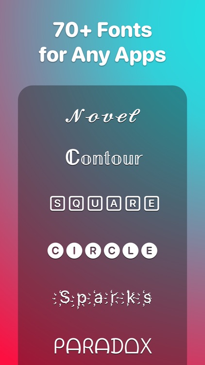 Art Fonts & Keyboards screenshot-5