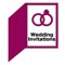 Wedding invitations app allows to design personal wedding invitations
