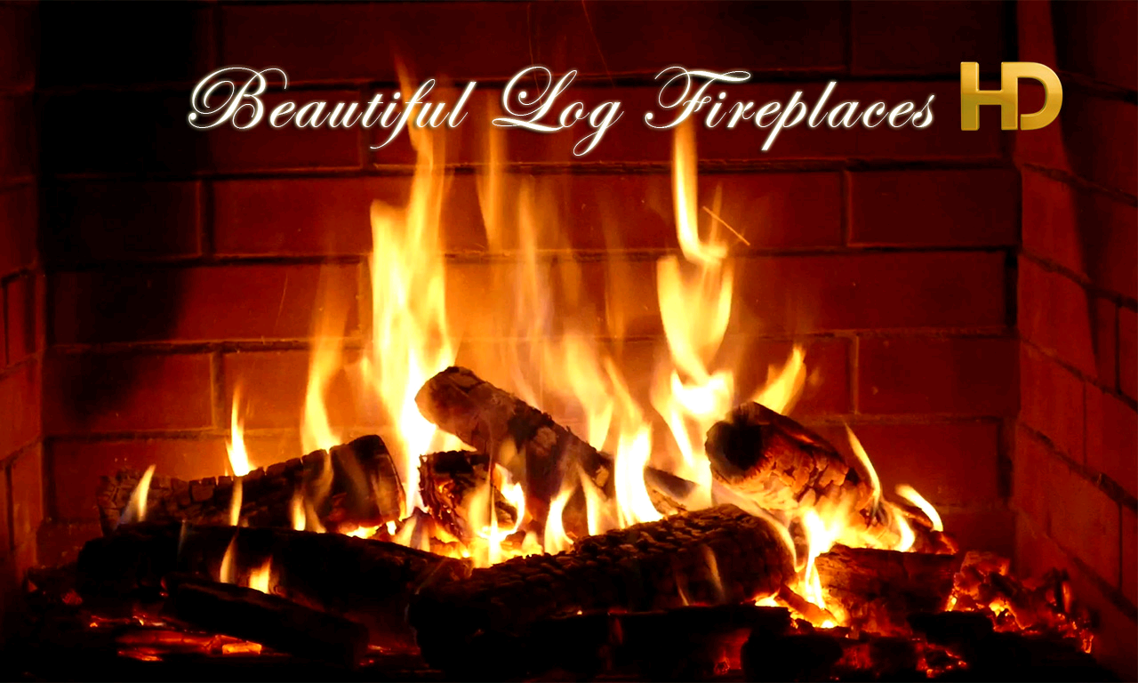 Beautiful Log Fireplaces HD