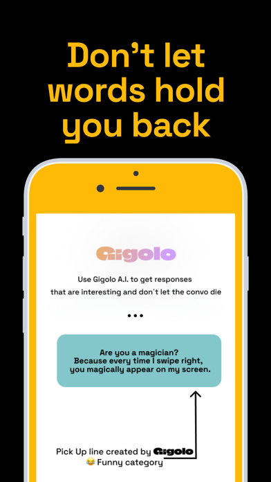 Gigolo - Rizz Assistant screenshot 3