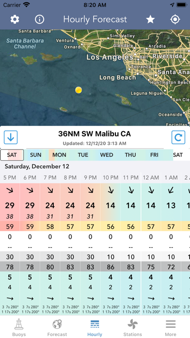 Marine Weather Forecast Pro Screenshot