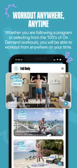 Game screenshot LEANSQUAD: At-Home Fitness App hack