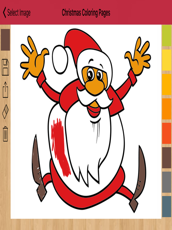 Christmas Coloring Pages Santa screenshot 3