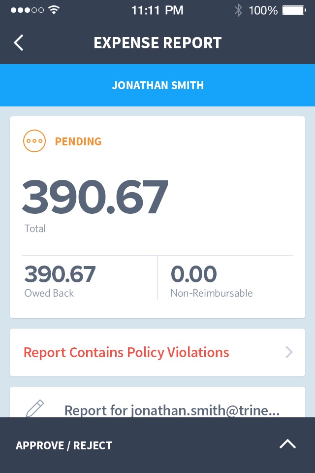 TriNet Expense screenshot 3