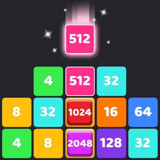 Merge Blocks-Fun 2048 Puzzle Icon