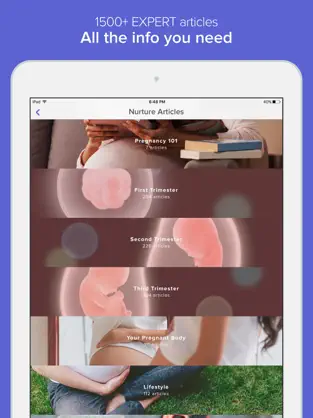 Captura 3 Nurture: Pregnancy + Baby App iphone