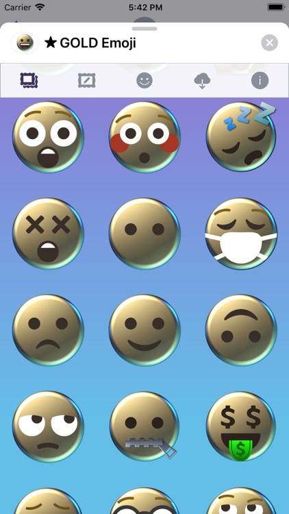 GOLD Emoji • Stickers screenshot-7