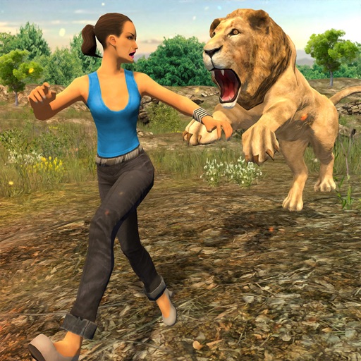 Lion Simulator Wildlife Animal Icon
