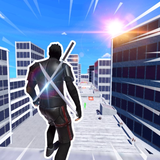 Rooftop Ninja Run iOS App